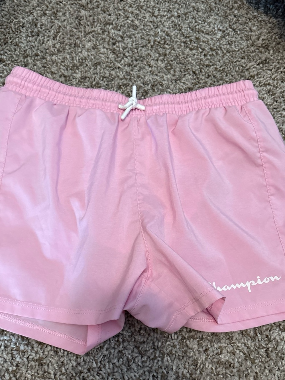 Champion Girls Pink Elastic-Waist Shorts size 14-16 EUC